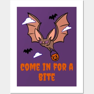 Come In For A Bite Bat Posters and Art